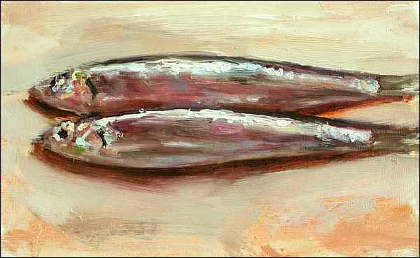 daily painting titled Anchovies