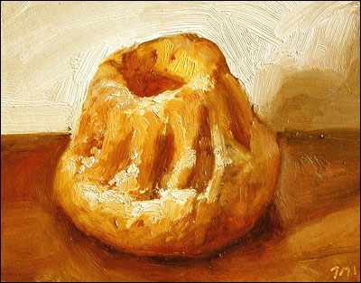 daily painting titled Brioche
