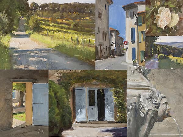 Workshop demos, painted 27 May 2026