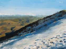 The Alps from Mont Ventoux