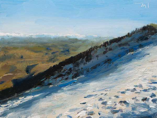 The Alps from Mont Ventoux