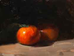 Two clementines