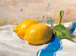 Lemons and French cloth