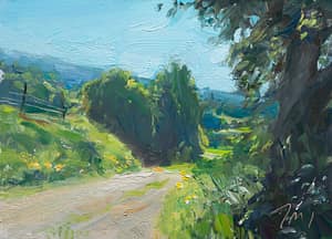 Track to St. Colombe