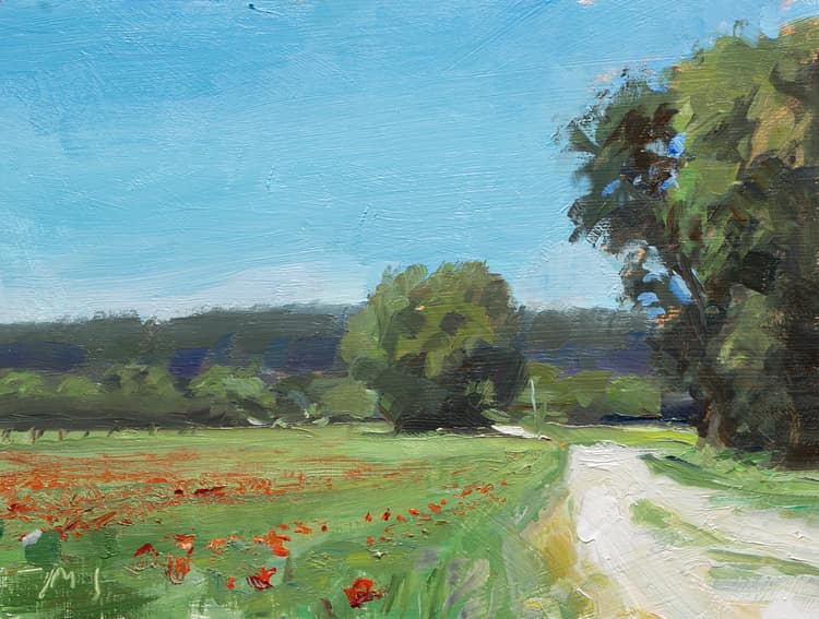 Poppies, Crillon-le-Brave