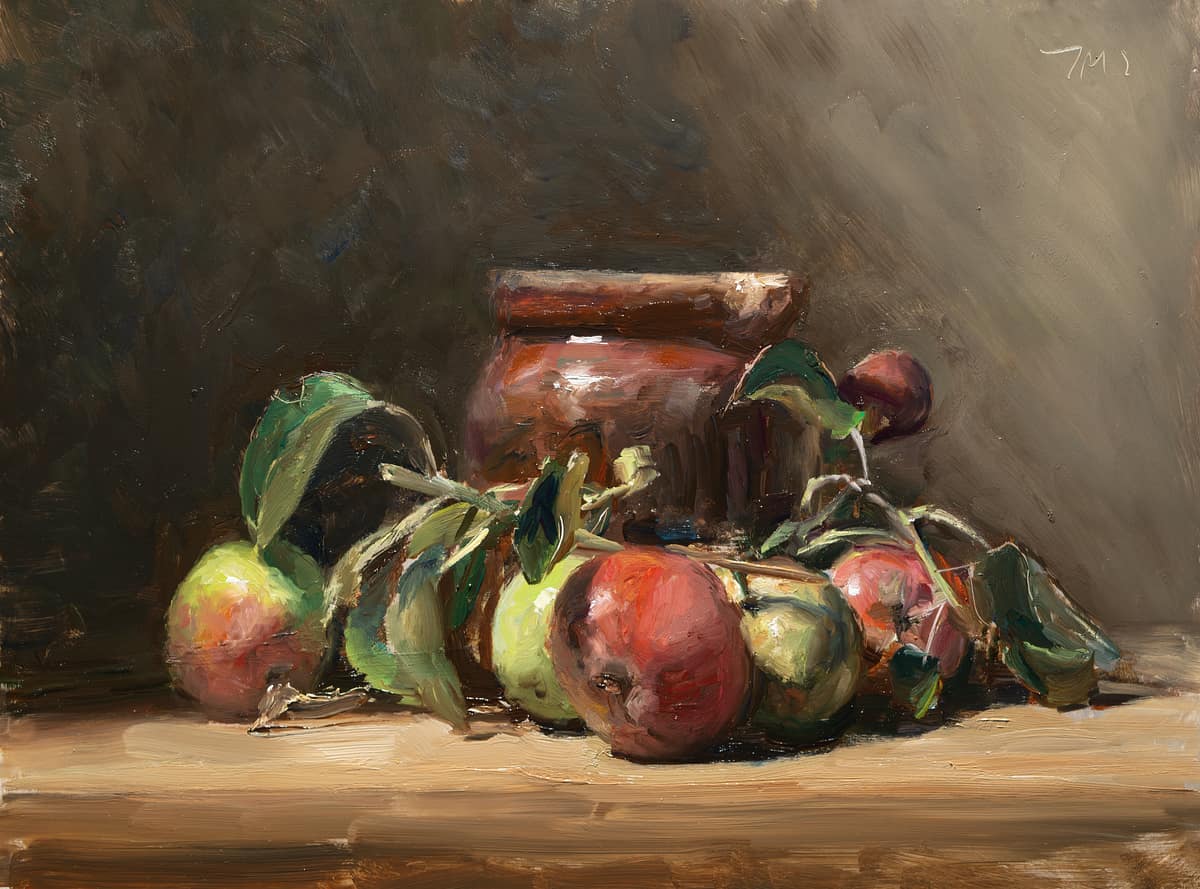New season’s apples