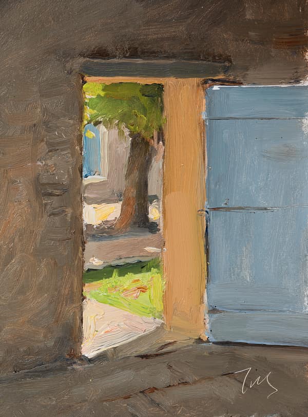 Courtyard gate