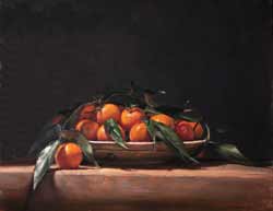 A bowl of Clementines