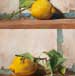 Two lemon paintings